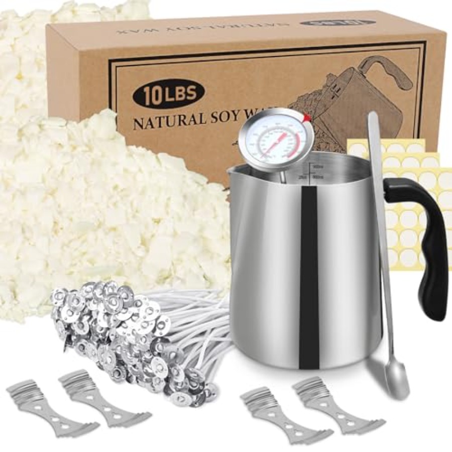 Soy Wax Flake - Kit de fabrication de bougies, fournitures
