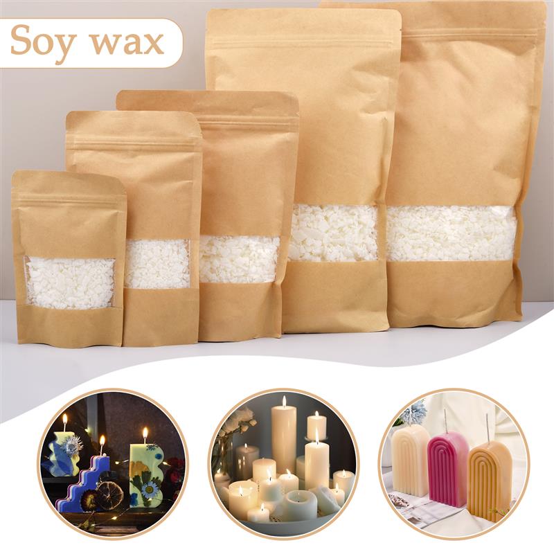 Soy Wax Flake - Bougie parfumée en démontrent d'avertissement de