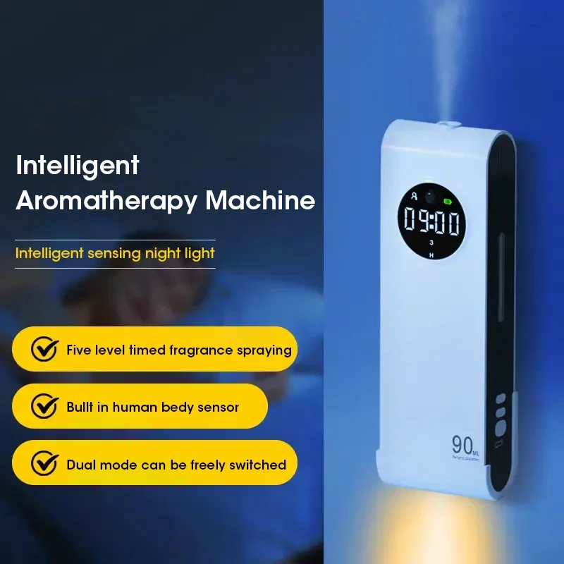 Home Fragrance With Essential Oils - Machine d'aromathérapie à capteur automatique avec