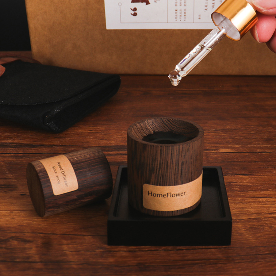 Home Fragrance With Essential Oils - Diffuseur d'huiles essentielles de noix noire,
