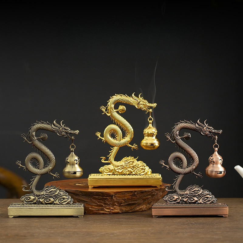 Home Fragrance Fig - Brûleurs d'encens chinois Feng Shui Dragon