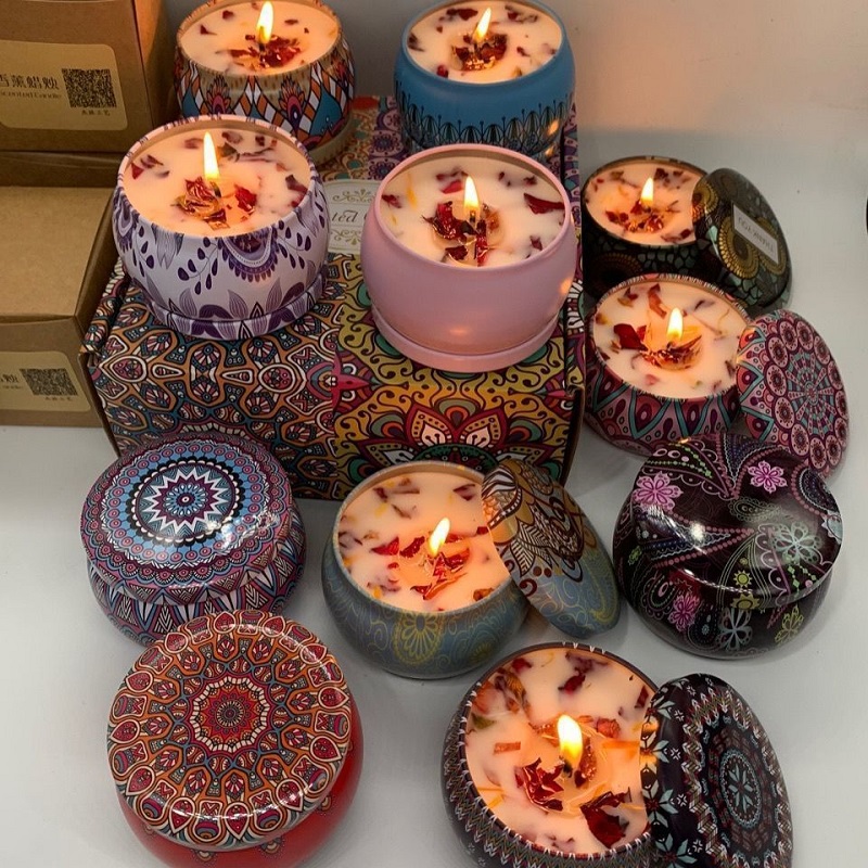 Soy Wax Flake - Bougies parfumées vintage en cire de