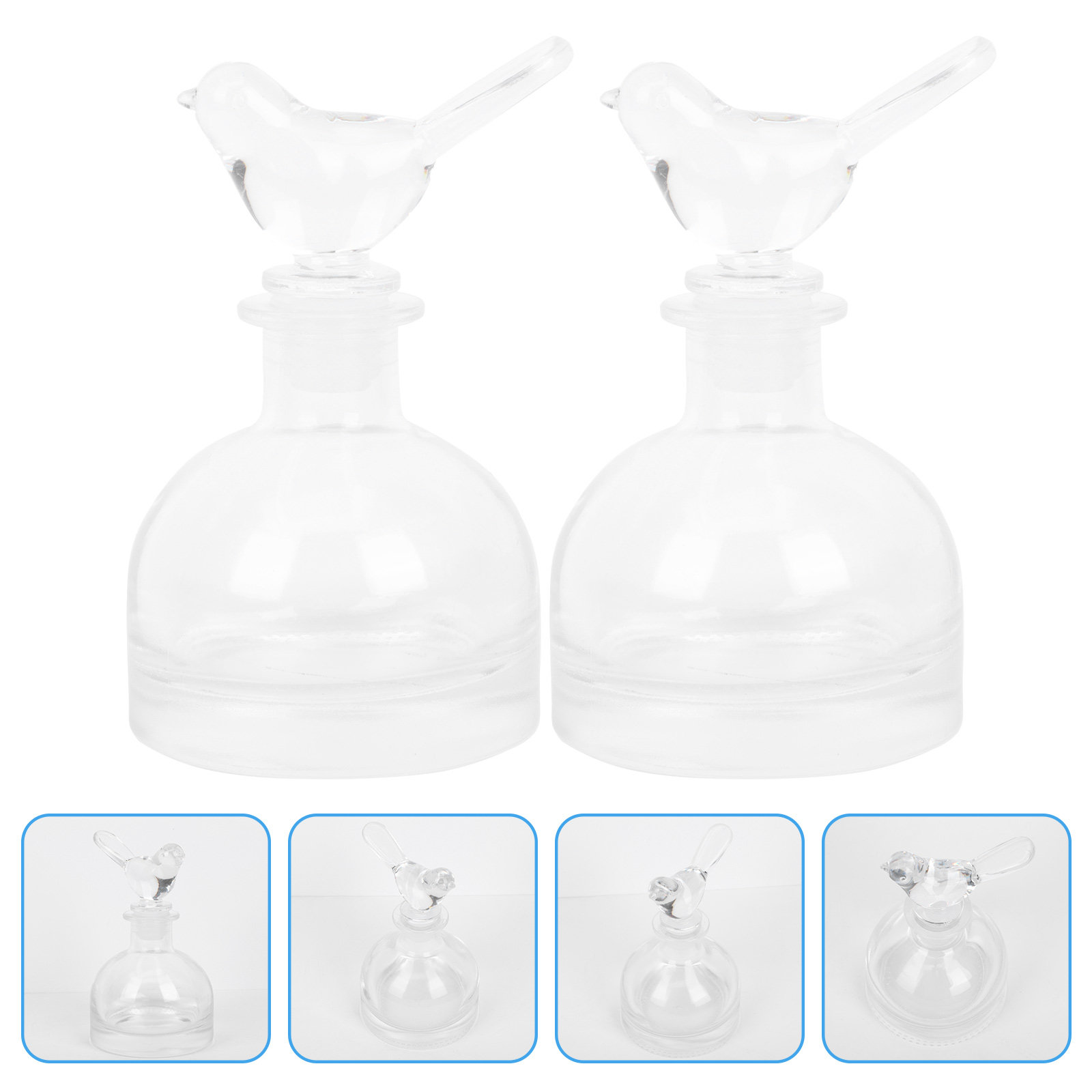 Bouteilles de parfum en verre, - Fragrance Home Decor avis et prix