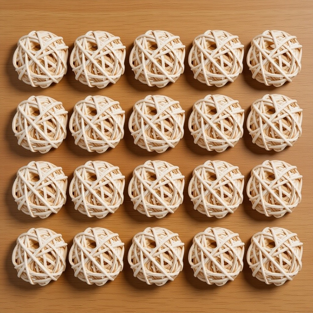 20 pièces de boules de rotin p - Fragrance Home Decor avis et prix