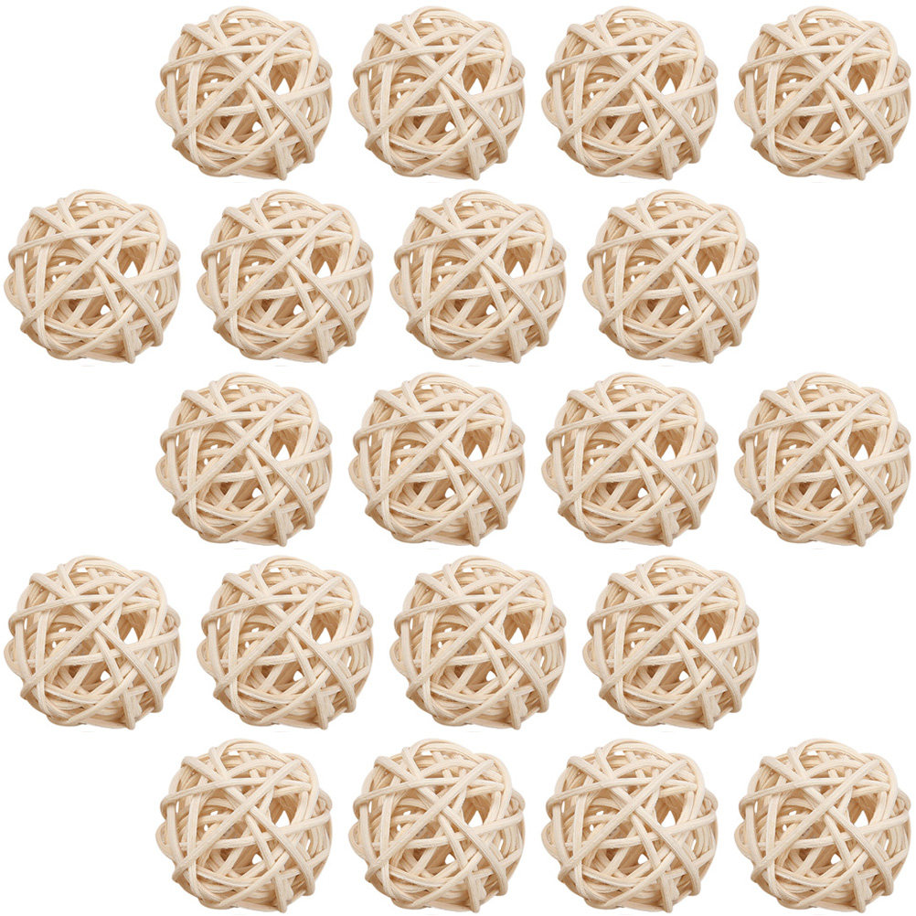 20 pièces de boules de rotin p - Fragrance Home Decor avis et prix