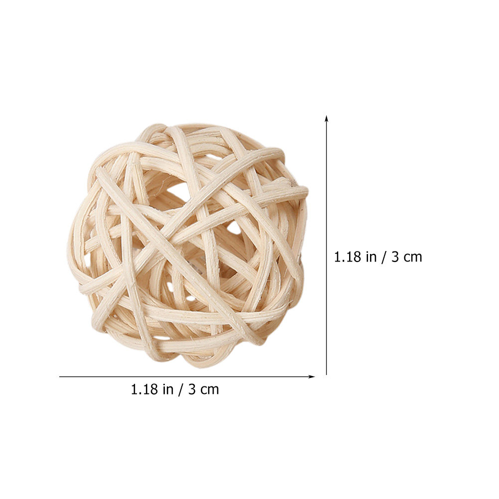 20 pièces de boules de rotin p - Fragrance Home Decor avis et prix