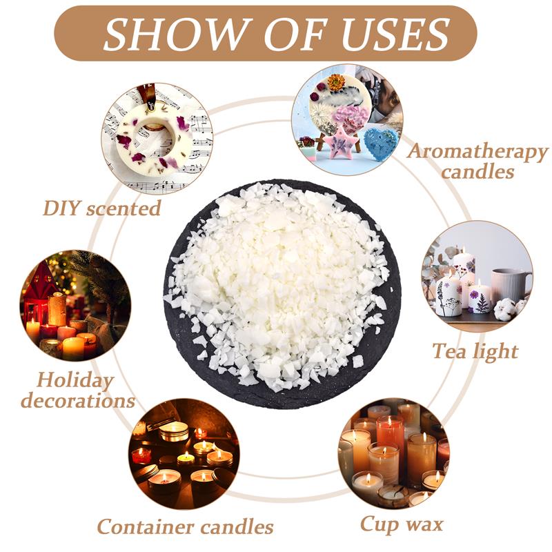 Bougie parfumée en démontrent  - Soy Wax Flake avis et prix