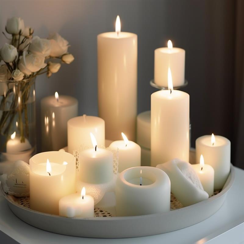 Ensemble de mèches de bougie e - Soy Wax Flake avis et prix
